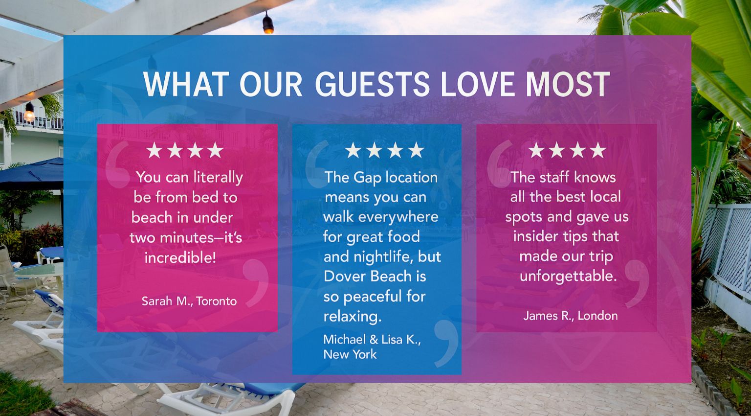 What guests love most TOH 2025 